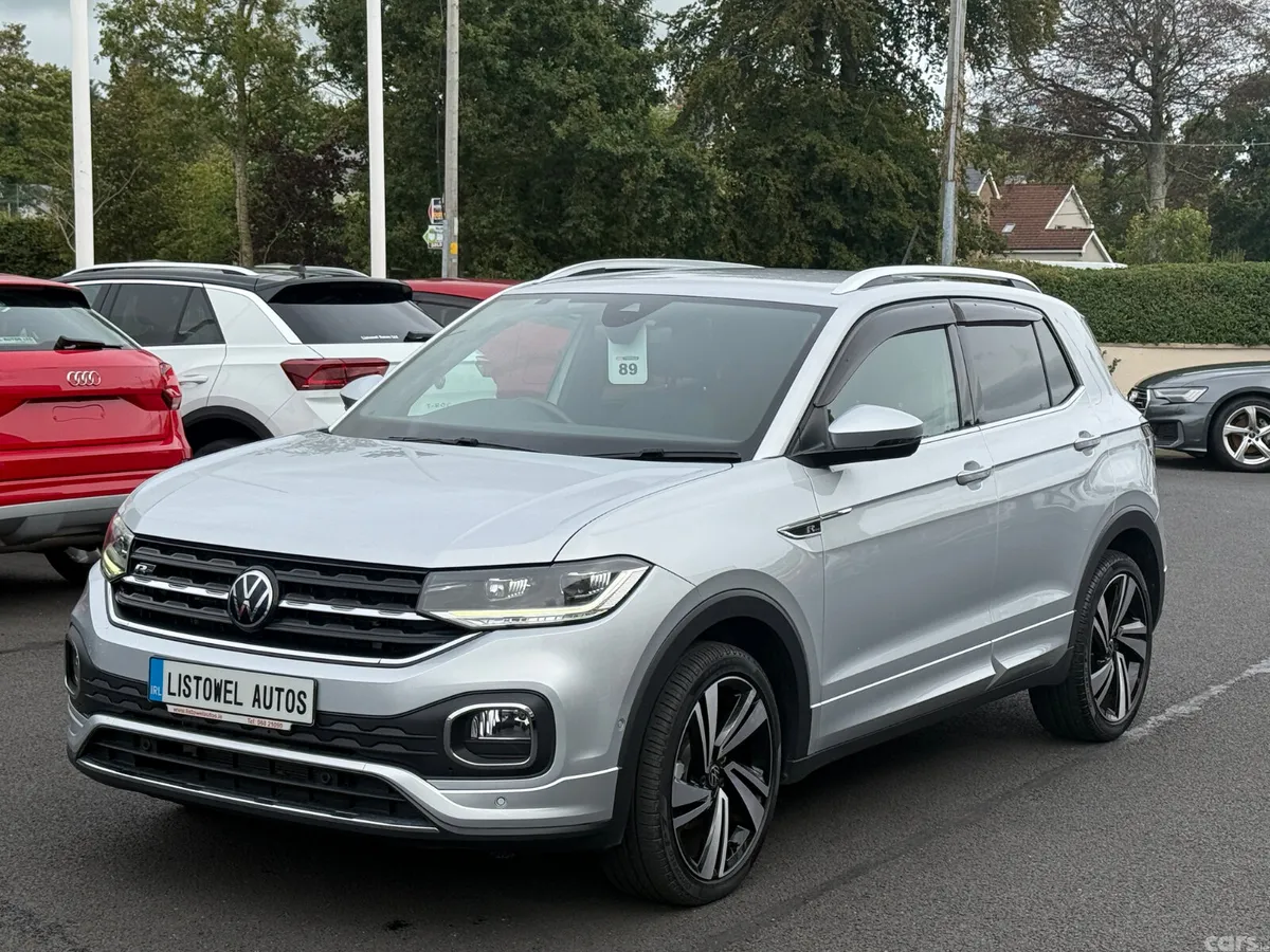 Volkswagen T-Cross SUV, Petrol, 2021, Silver