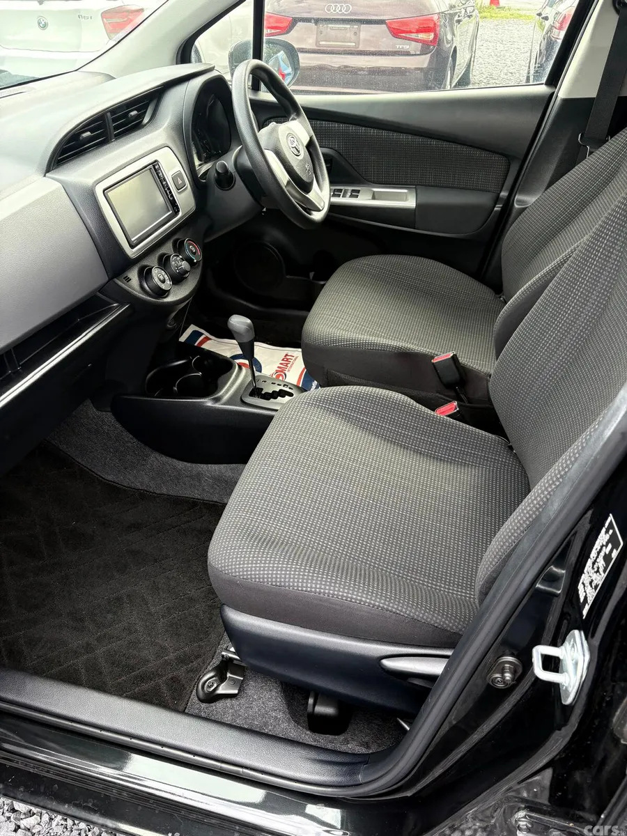 Toyota Vitz Hatchback, Petrol, 2015, Black