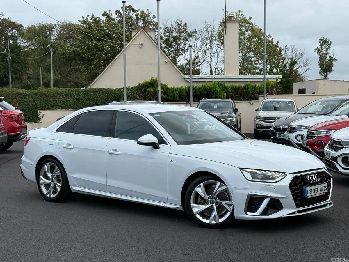 Audi A4 Saloon, Diesel, 2022, White