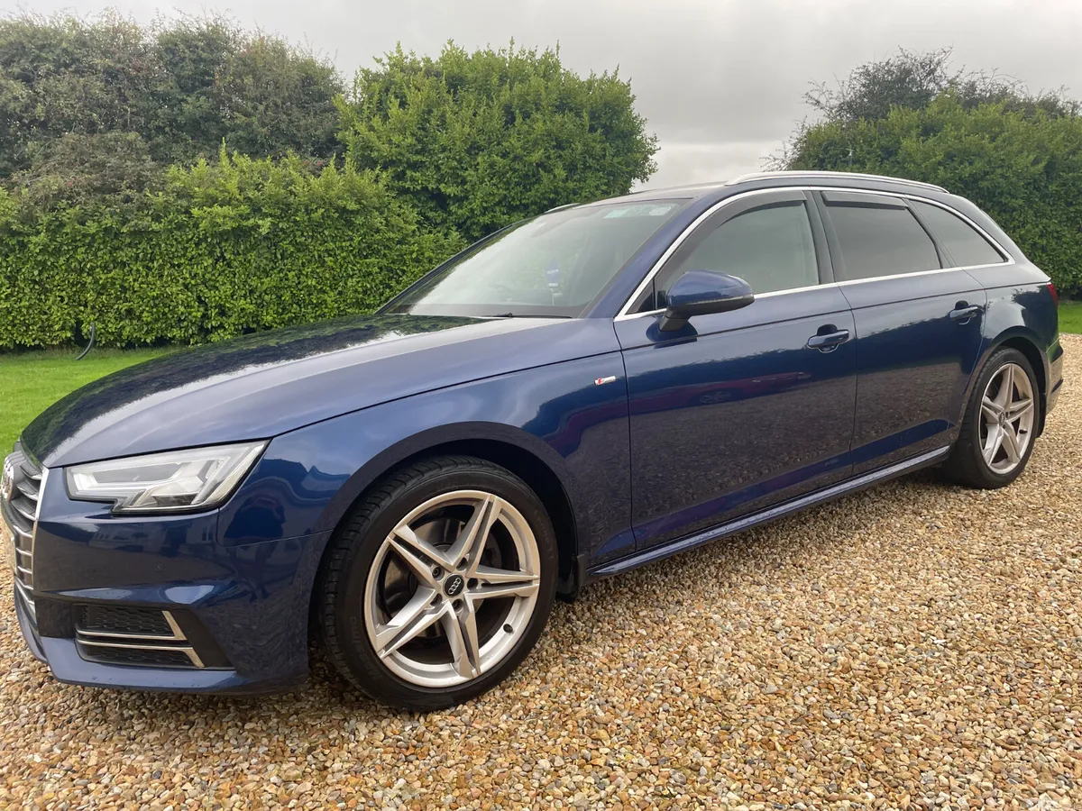 Audi A4 Estate, Diesel, 2017, Blue