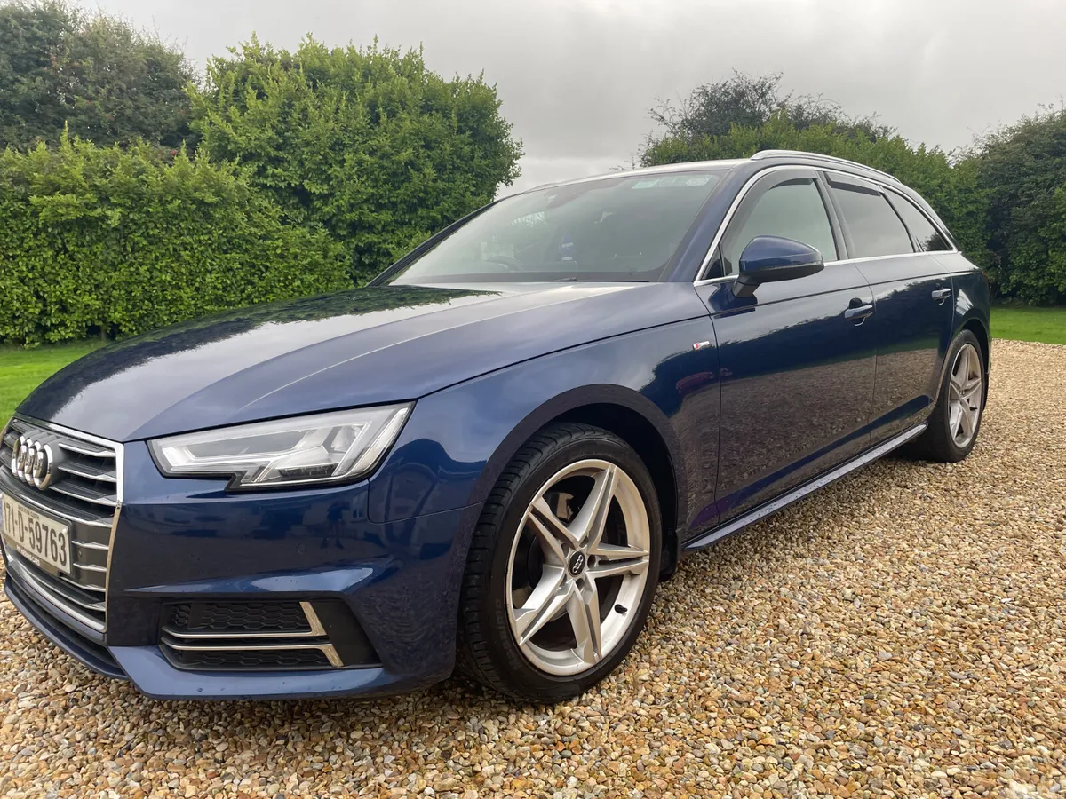 Audi A4 Estate, Diesel, 2017, Blue