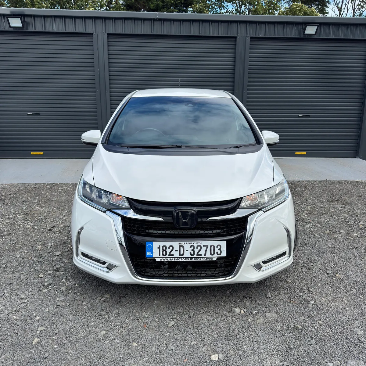 Honda Fit Hatchback, Petrol Hybrid, 2018, White