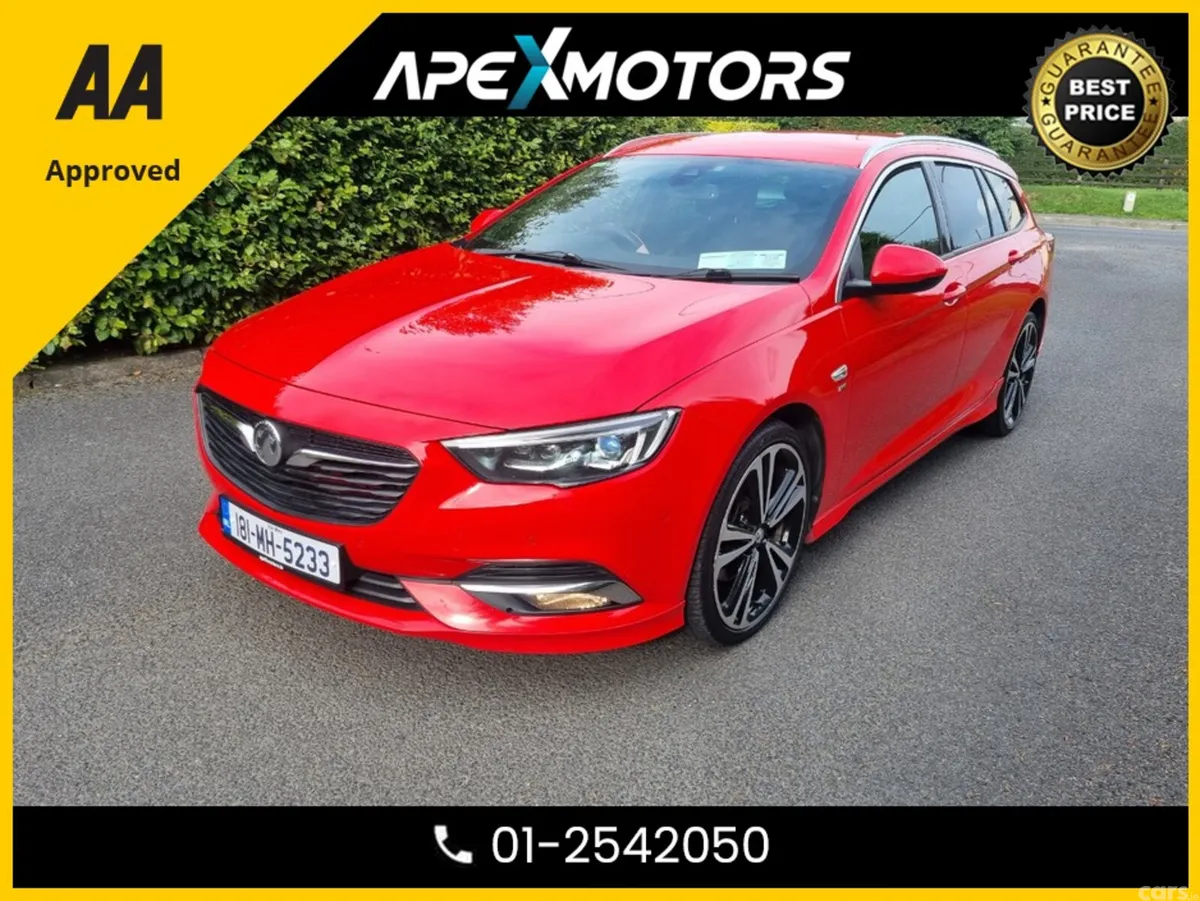 Opel Insignia Estate, Diesel, 2018, Red