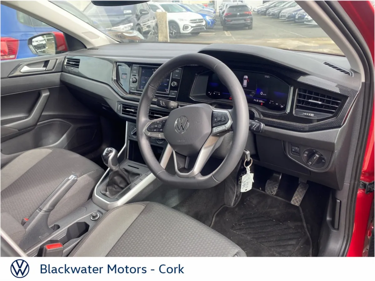 Volkswagen Polo Hatchback, Petrol, 2023, Red