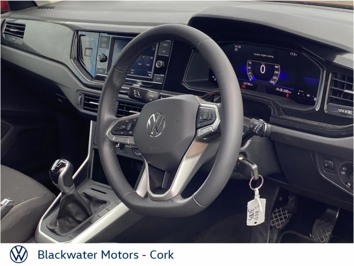 Volkswagen Polo Hatchback, Petrol, 2023, Red