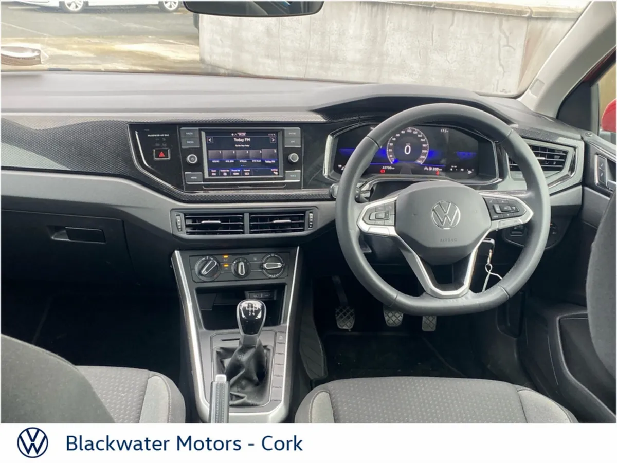 Volkswagen Polo Hatchback, Petrol, 2023, Red