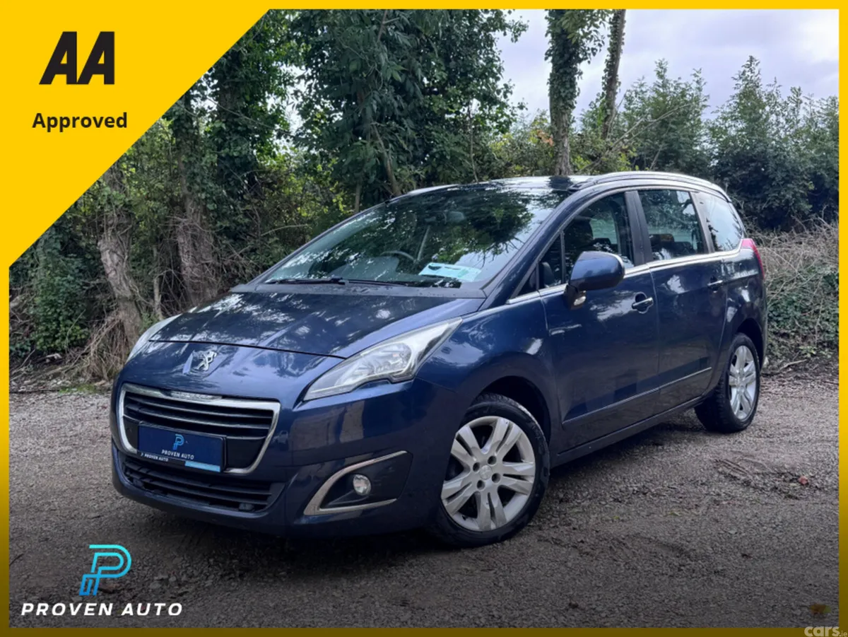 Peugeot 5008 MPV, Diesel, 2015, Blue
