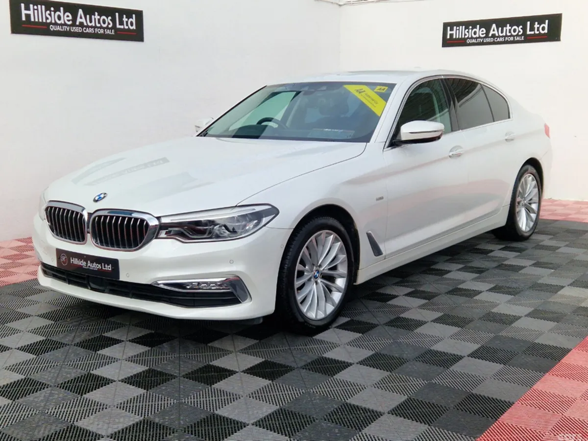 BMW 5-Series Saloon, Diesel, 2017, White
