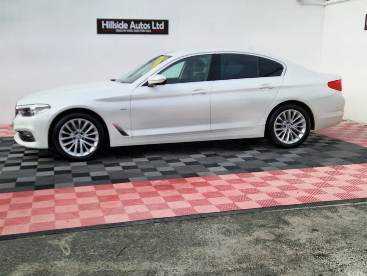 BMW 5-Series Saloon, Diesel, 2017, White