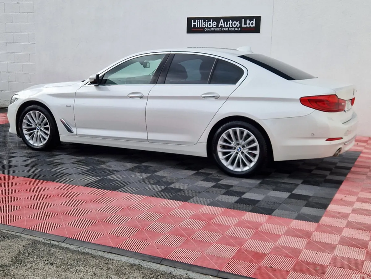 BMW 5-Series Saloon, Diesel, 2017, White