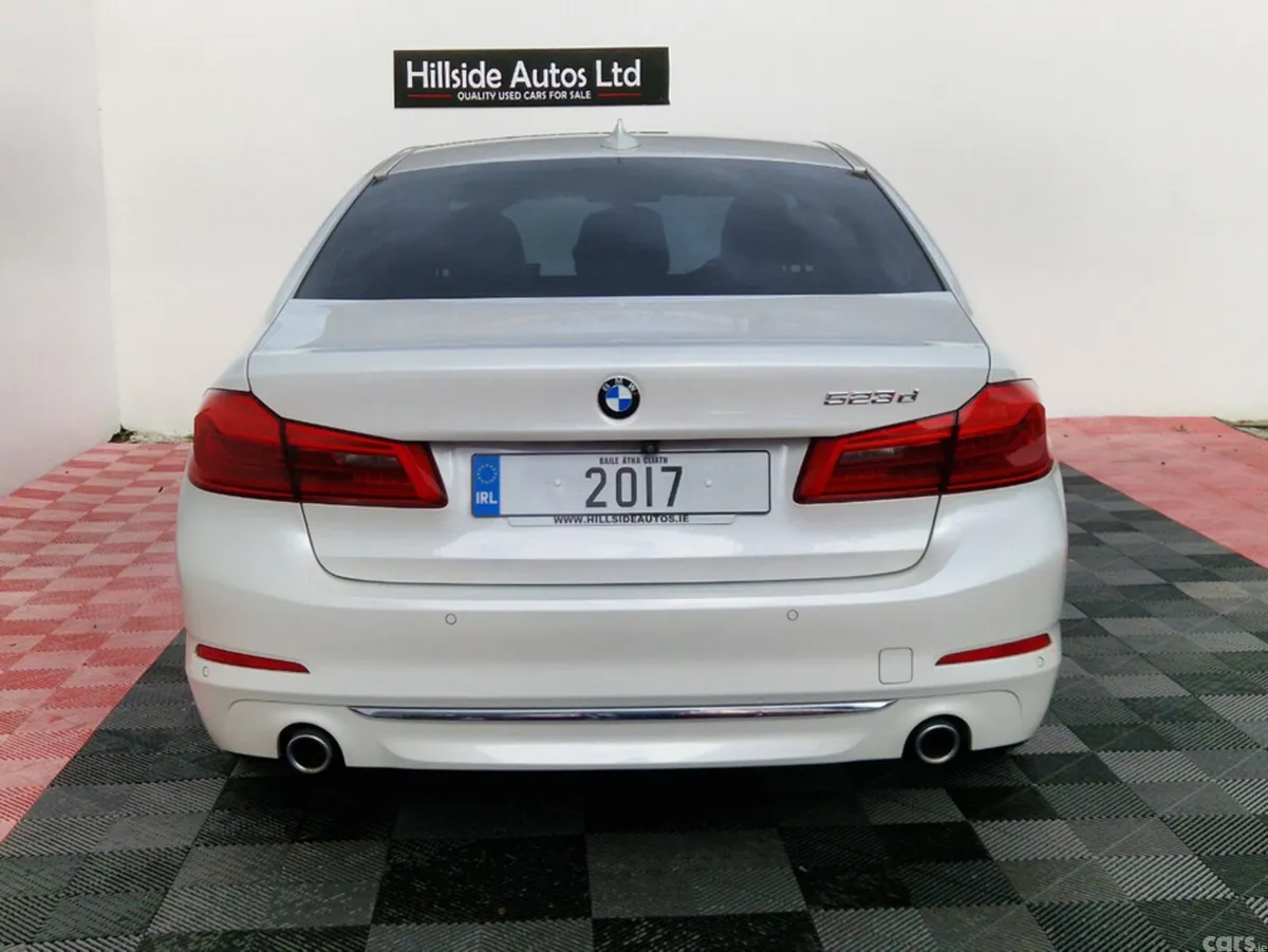 BMW 5-Series Saloon, Diesel, 2017, White