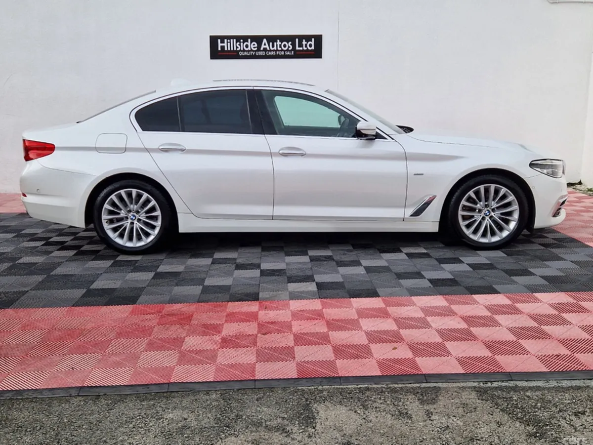 BMW 5-Series Saloon, Diesel, 2017, White