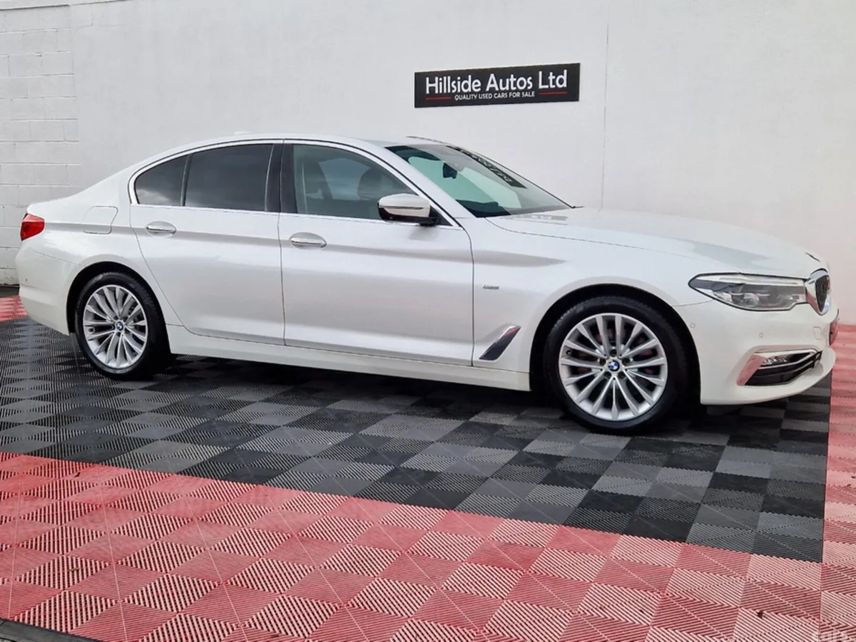 BMW 5-Series Saloon, Diesel, 2017, White