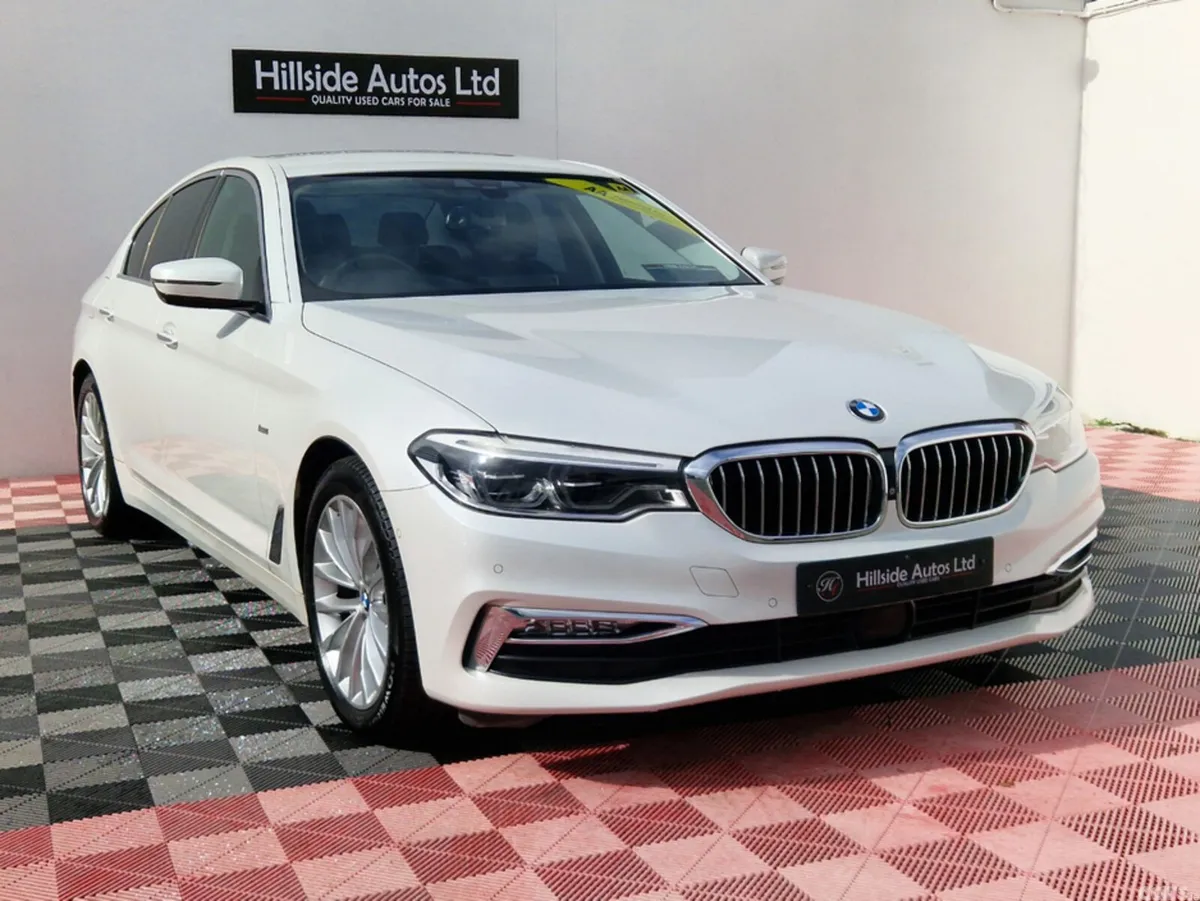 BMW 5-Series Saloon, Diesel, 2017, White