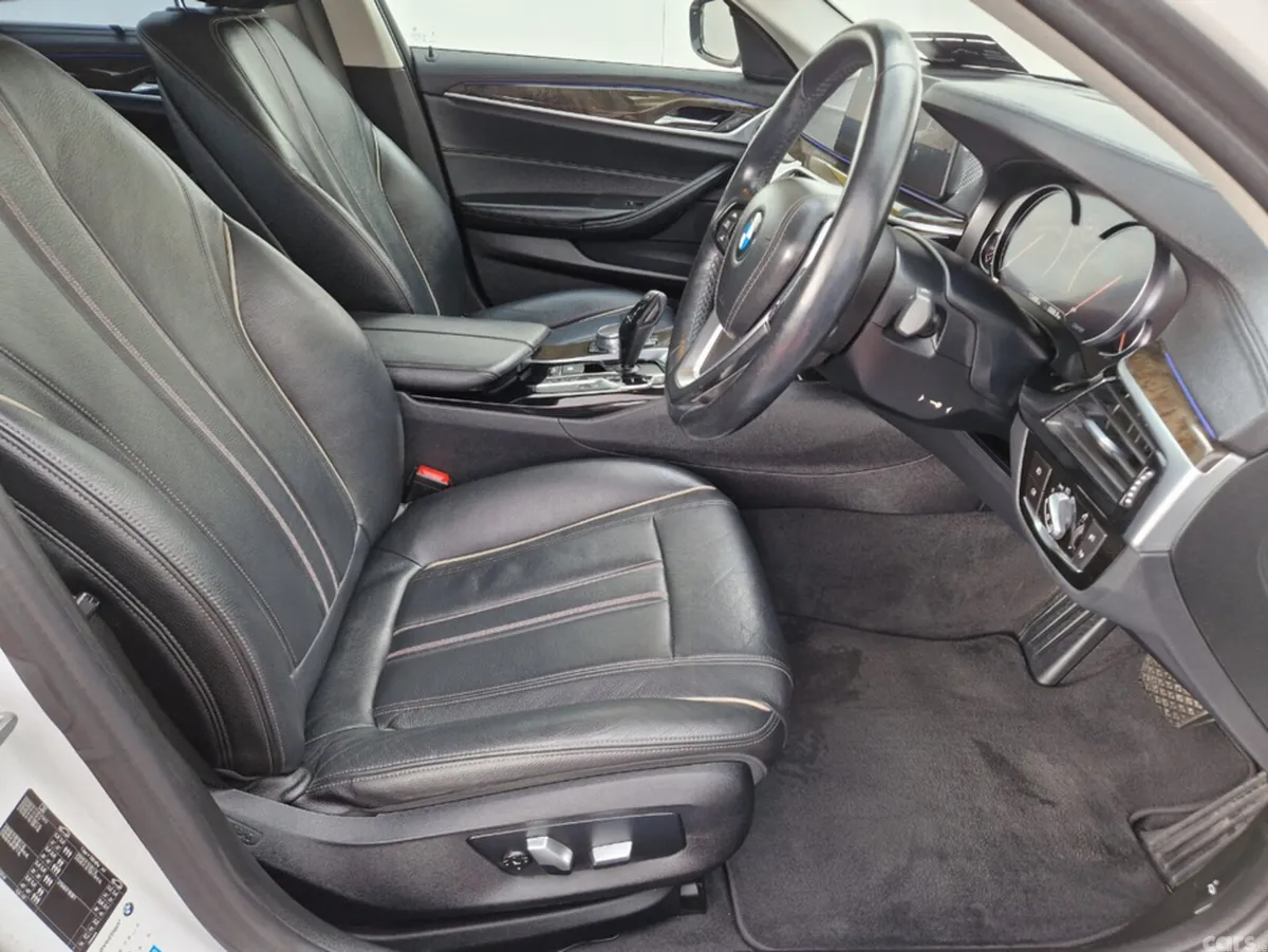 BMW 5-Series Saloon, Diesel, 2017, White