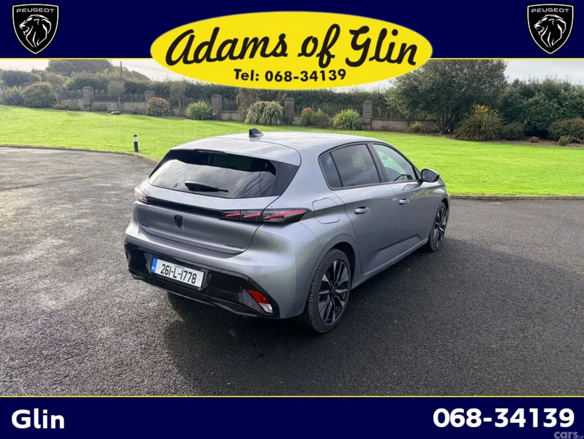Peugeot 308 Hatchback, Petrol Hybrid, 2026, Grey