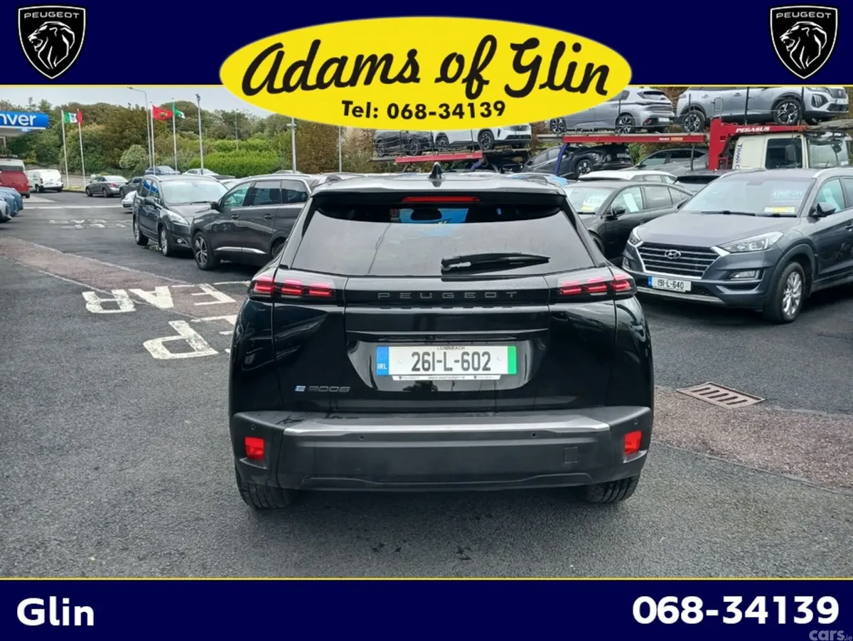 Peugeot 2008 SUV, Electric, 2026, Black