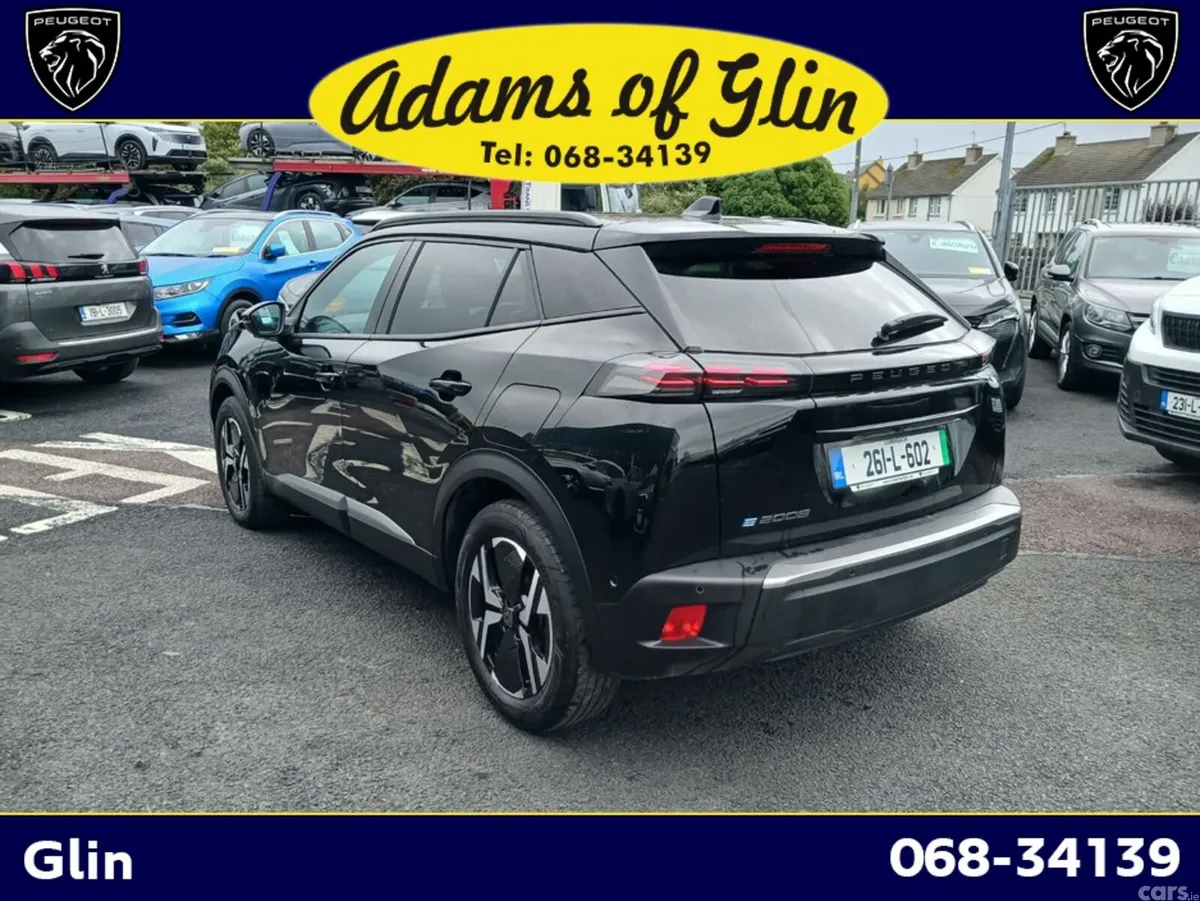 Peugeot 2008 SUV, Electric, 2026, Black