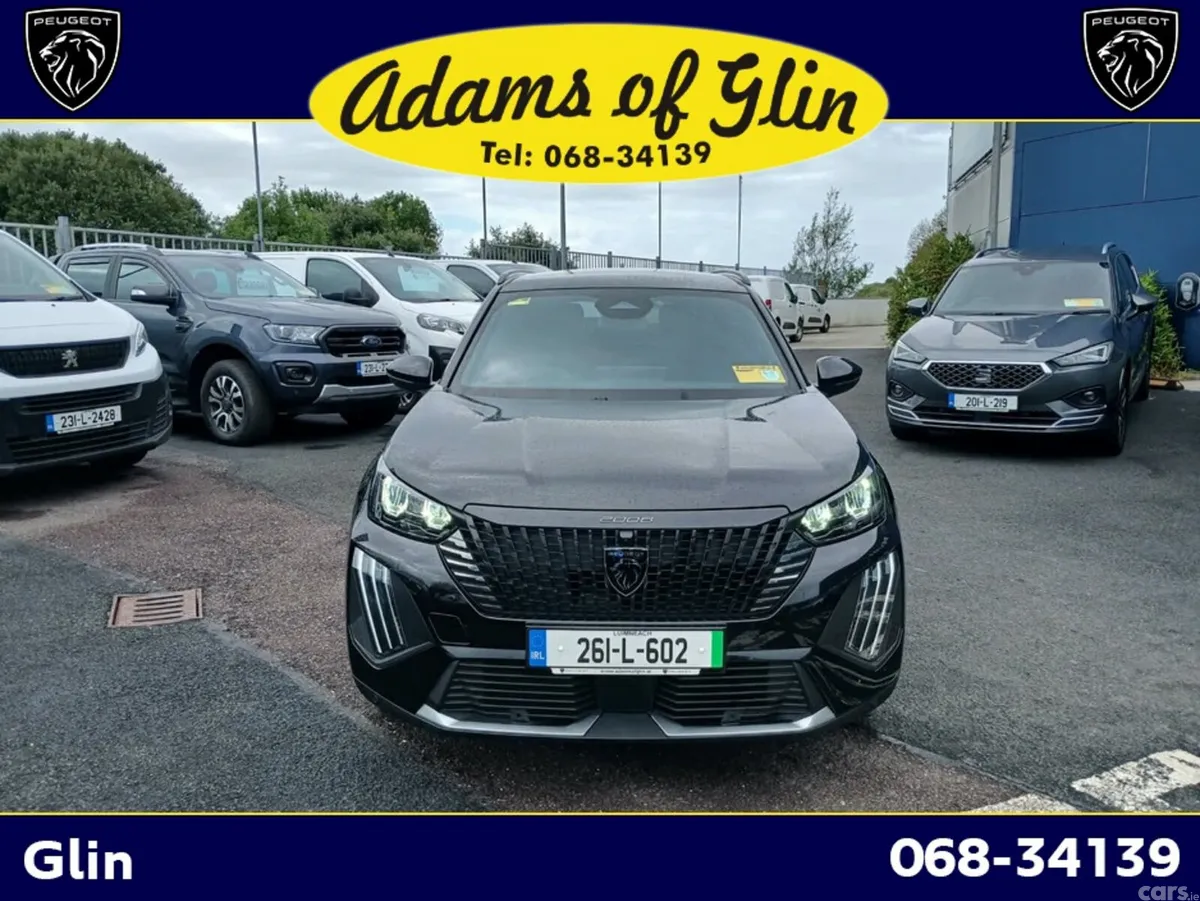 Peugeot 2008 SUV, Electric, 2026, Black