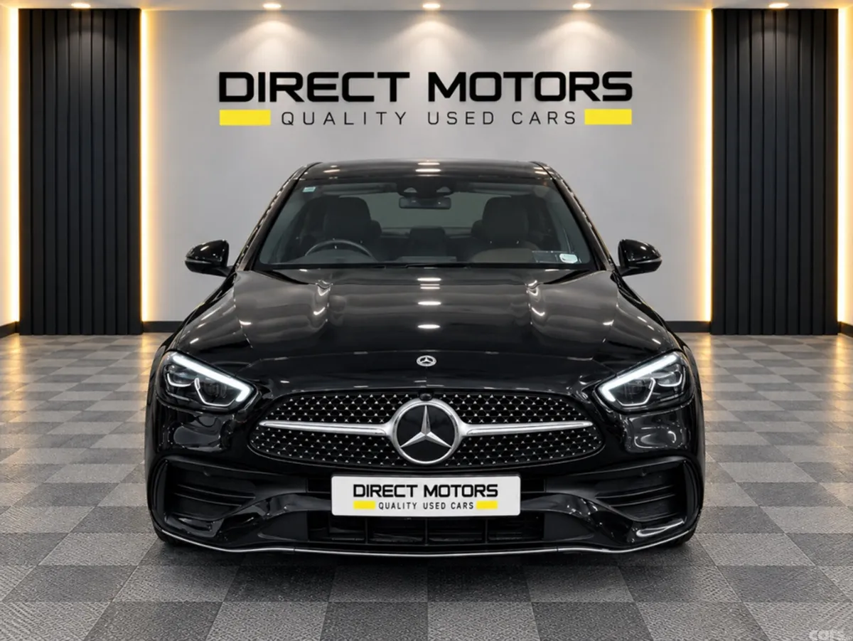 Mercedes-Benz C-Class Saloon, Diesel Hybrid, 2022, Black