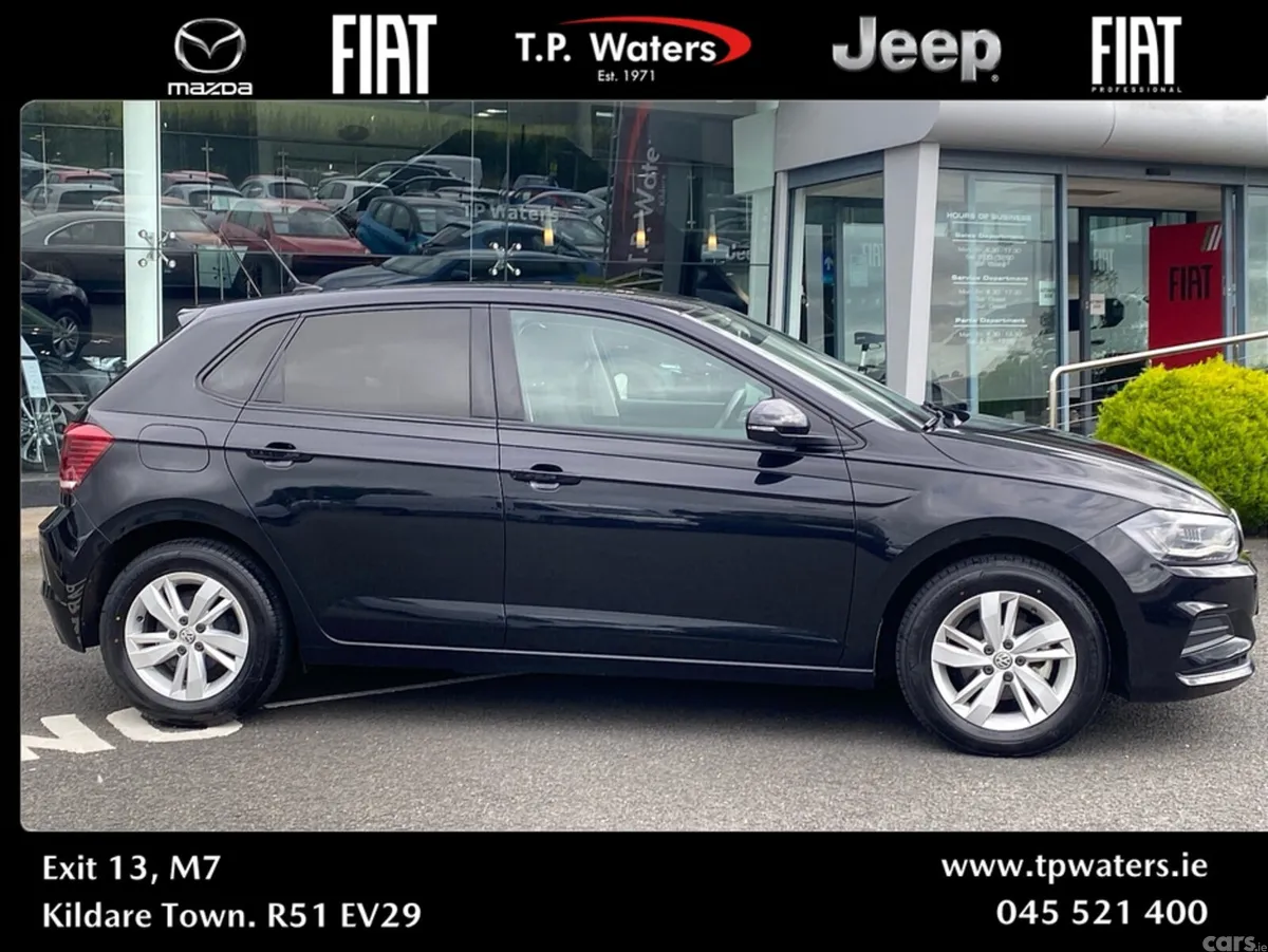 Volkswagen Polo Hatchback, Petrol, 2019, Black