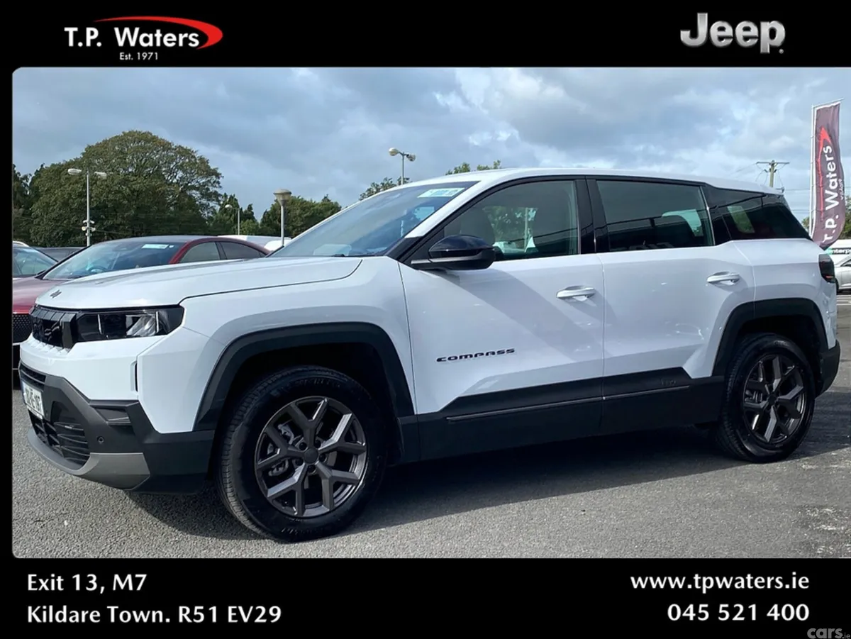 Jeep Compass SUV, Petrol Hybrid, 2026, White