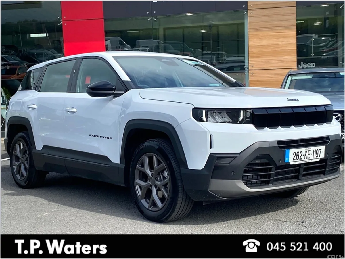 Jeep Compass SUV, Petrol Hybrid, 2026, White