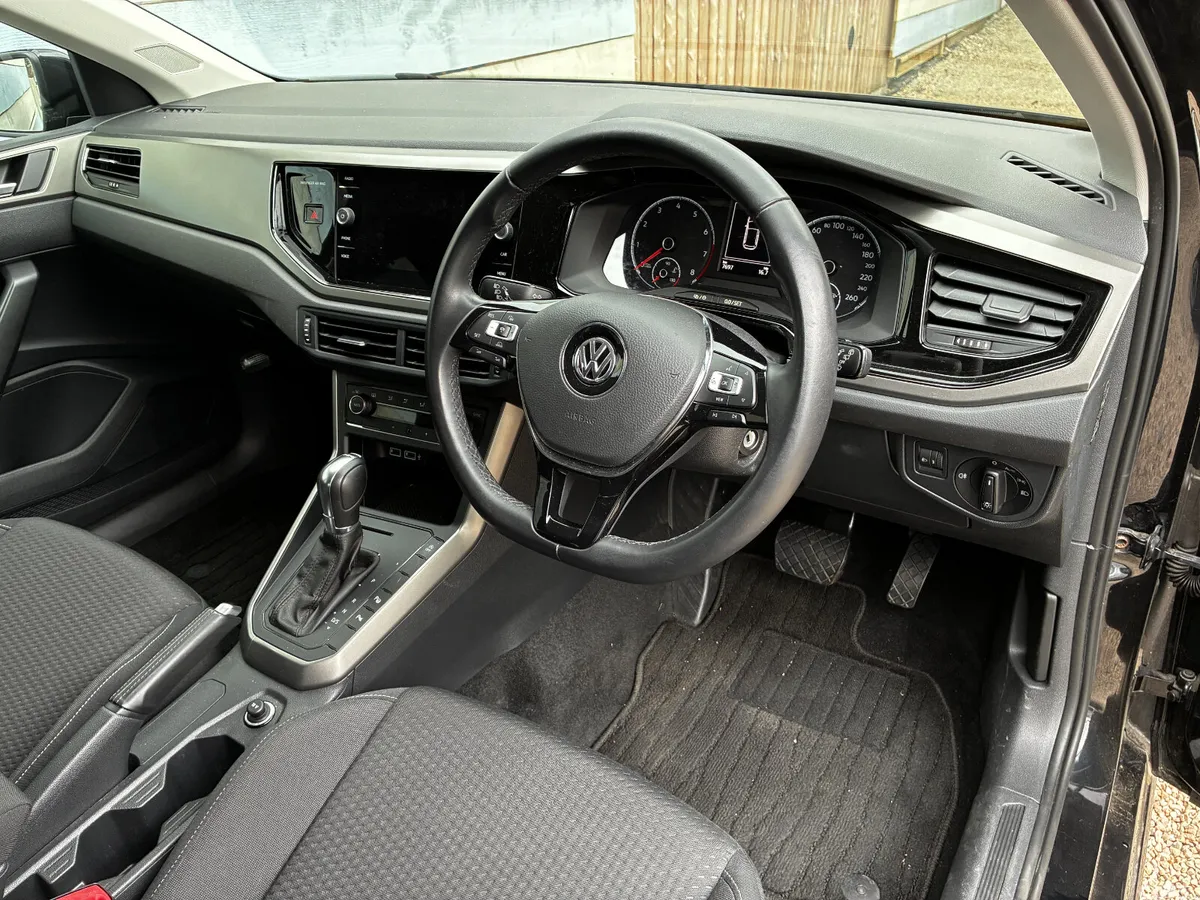 Volkswagen Polo Hatchback, Petrol, 2019, Black