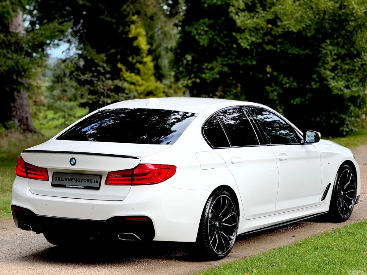 BMW 5-Series Saloon, Diesel, 2019, White