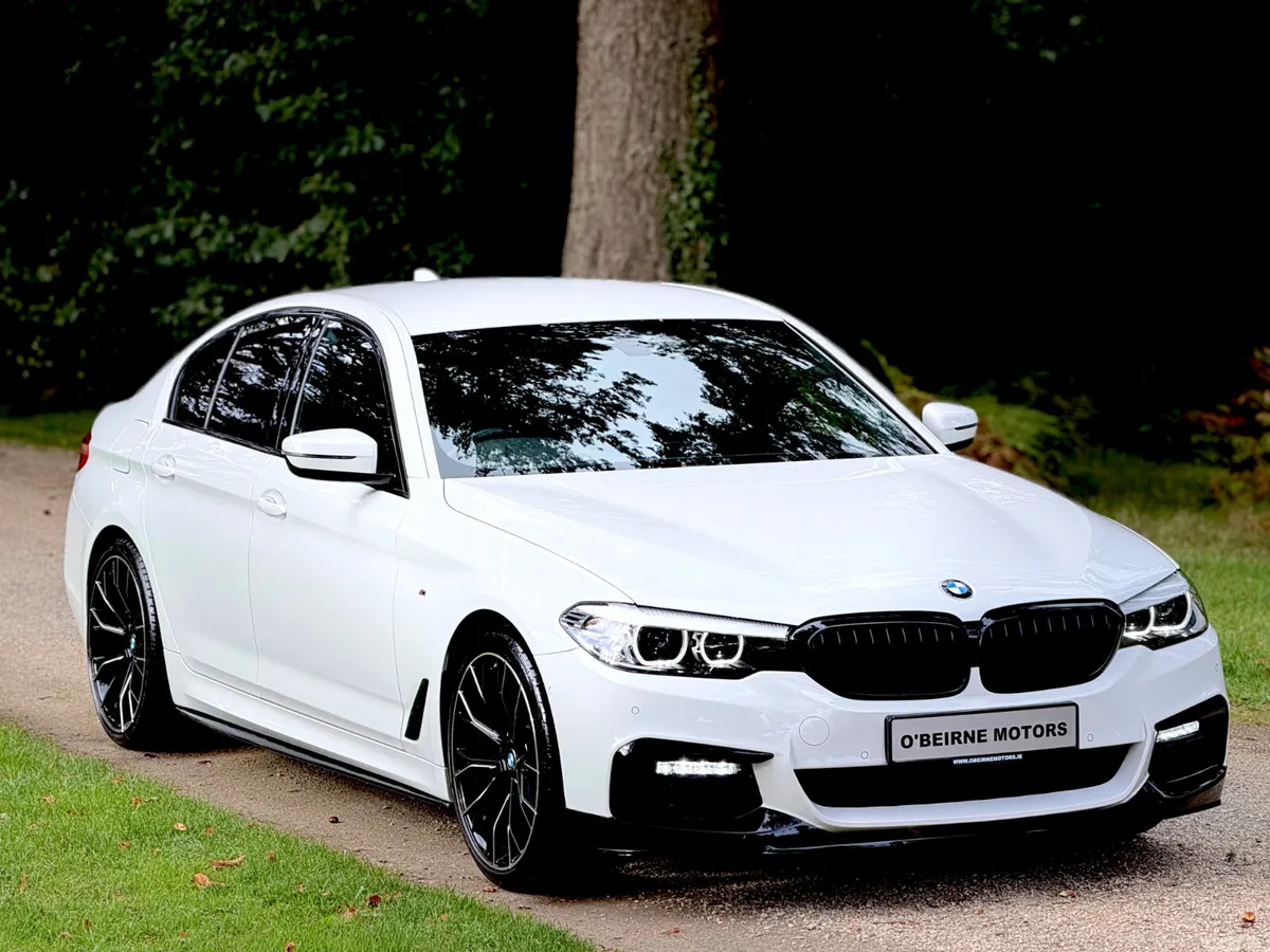 BMW 5-Series Saloon, Diesel, 2019, White