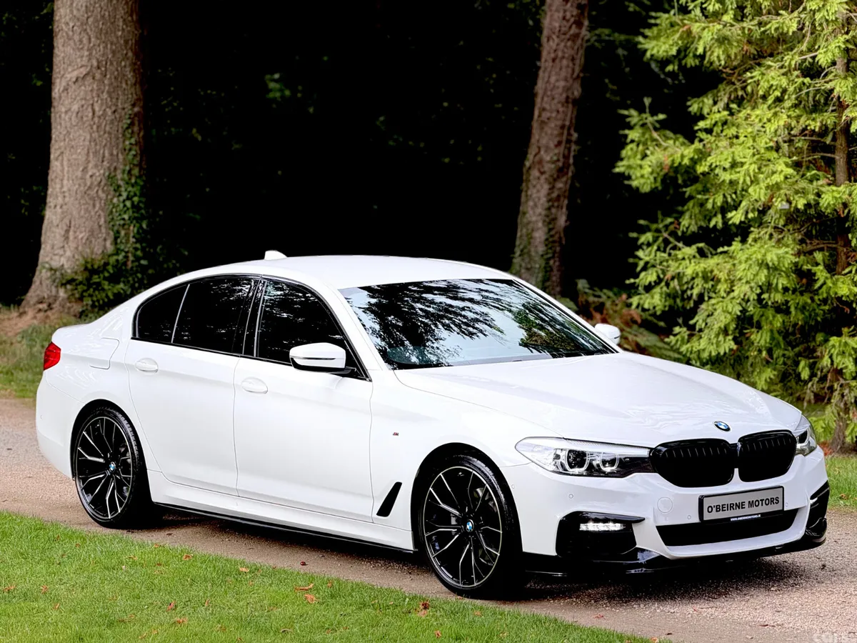 BMW 5-Series Saloon, Diesel, 2019, White