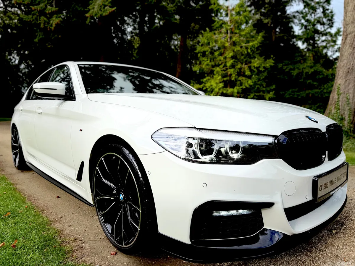 BMW 5-Series Saloon, Diesel, 2019, White