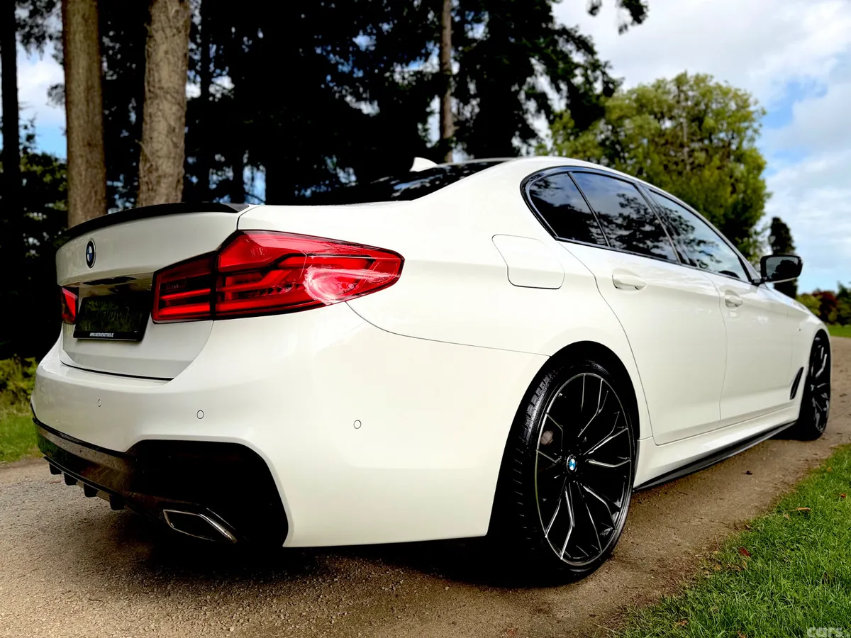 BMW 5-Series Saloon, Diesel, 2019, White