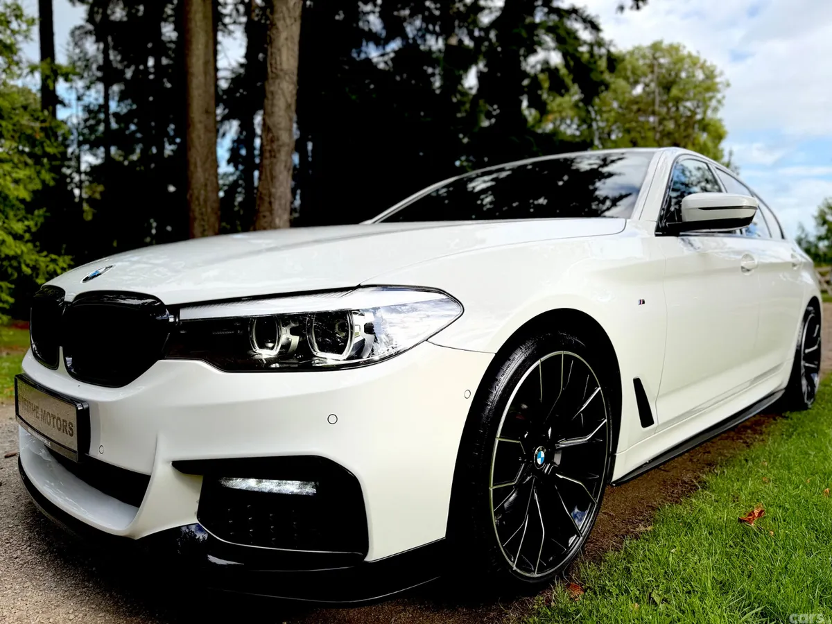 BMW 5-Series Saloon, Diesel, 2019, White
