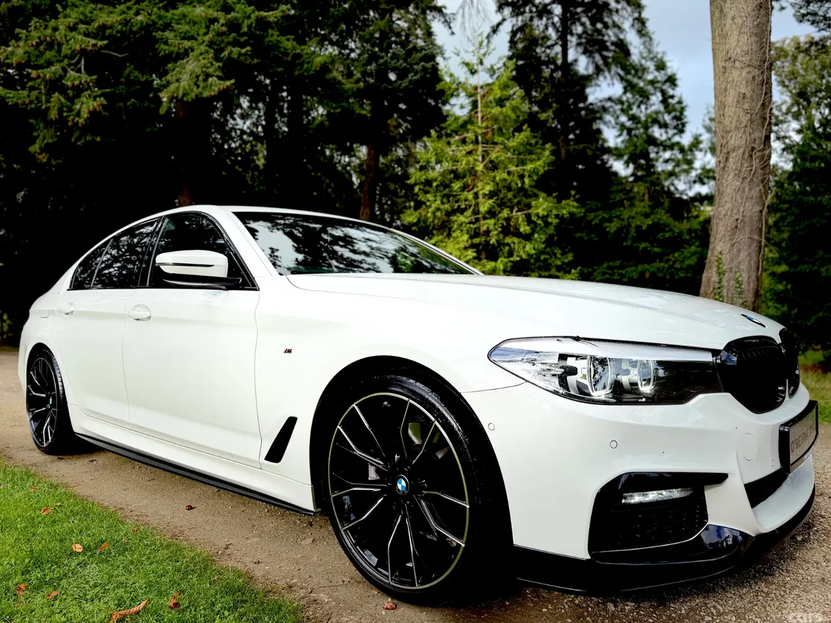 BMW 5-Series Saloon, Diesel, 2019, White