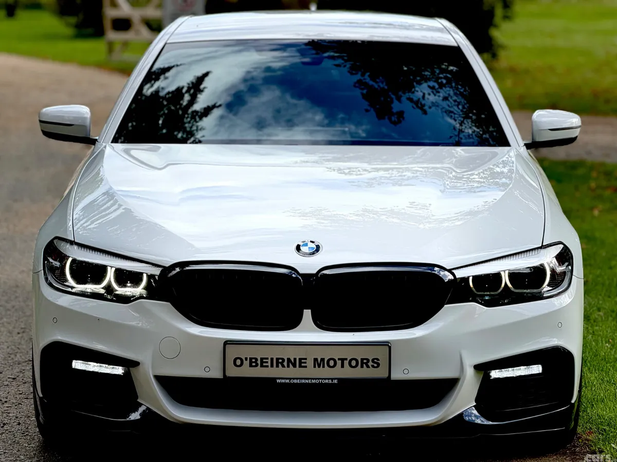 BMW 5-Series Saloon, Diesel, 2019, White