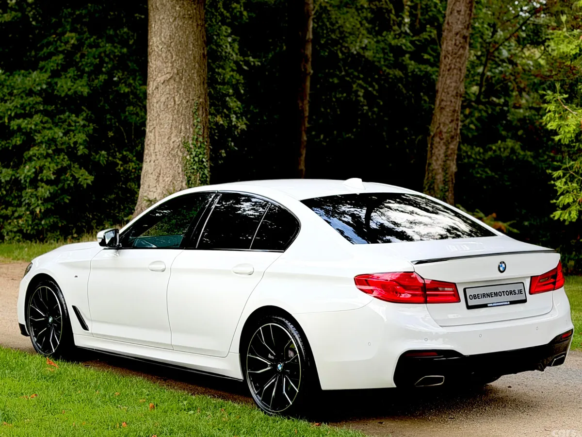 BMW 5-Series Saloon, Diesel, 2019, White