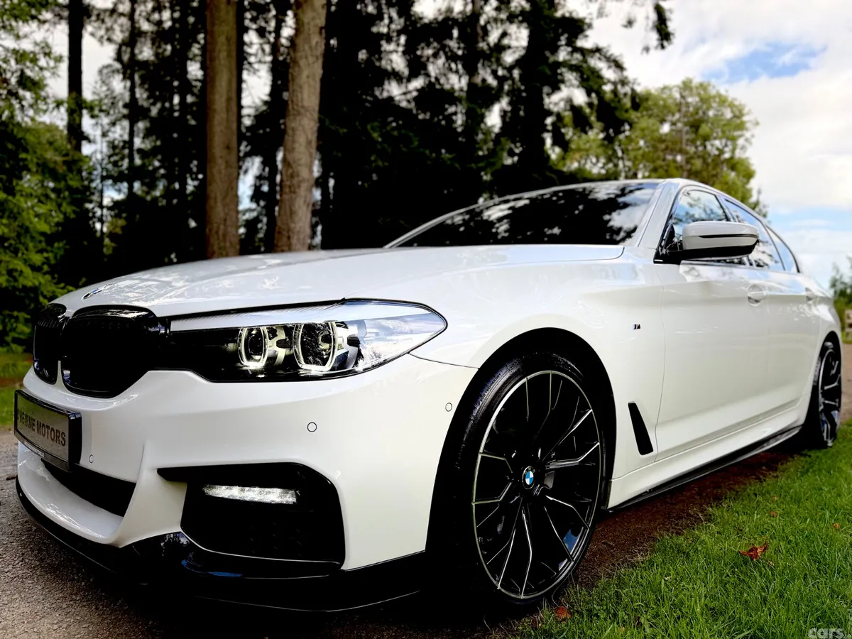 BMW 5-Series Saloon, Diesel, 2019, White