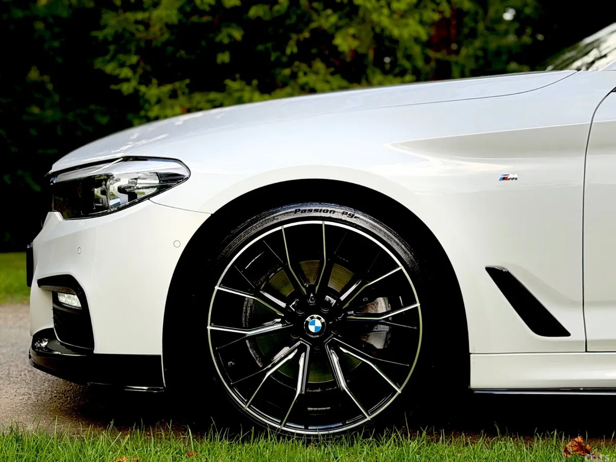 BMW 5-Series Saloon, Diesel, 2019, White