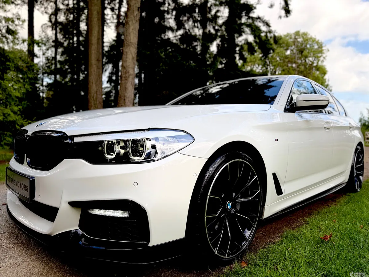 BMW 5-Series Saloon, Diesel, 2019, White