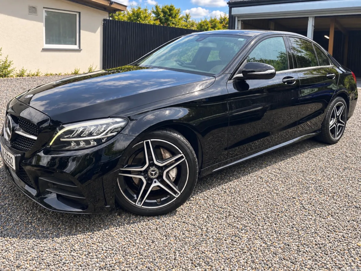 Mercedes-Benz C-Class Saloon, Petrol Hybrid, 2021, Black