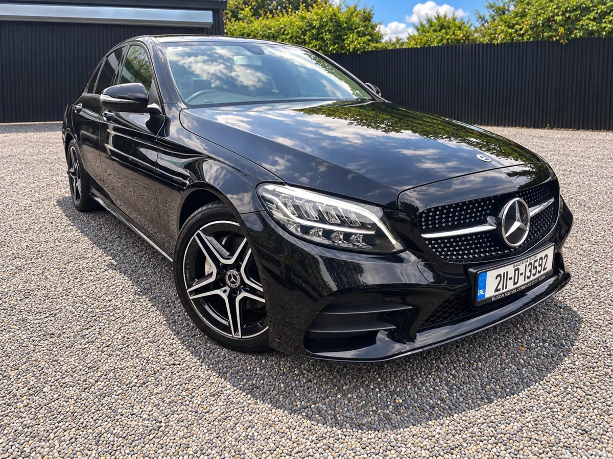 Mercedes-Benz C-Class Saloon, Petrol Hybrid, 2021, Black