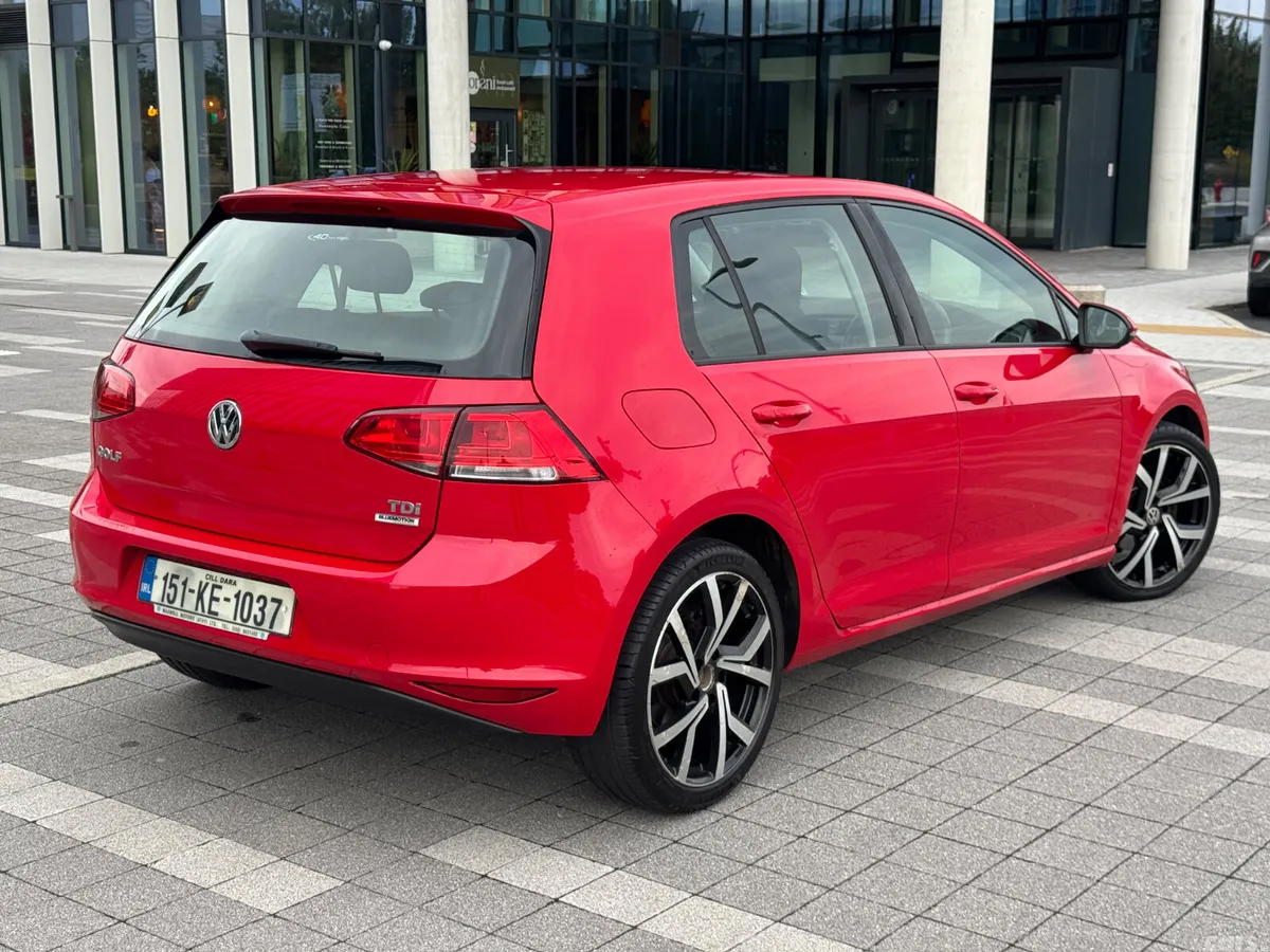 Volkswagen Golf Hatchback, Diesel, 2015, Red