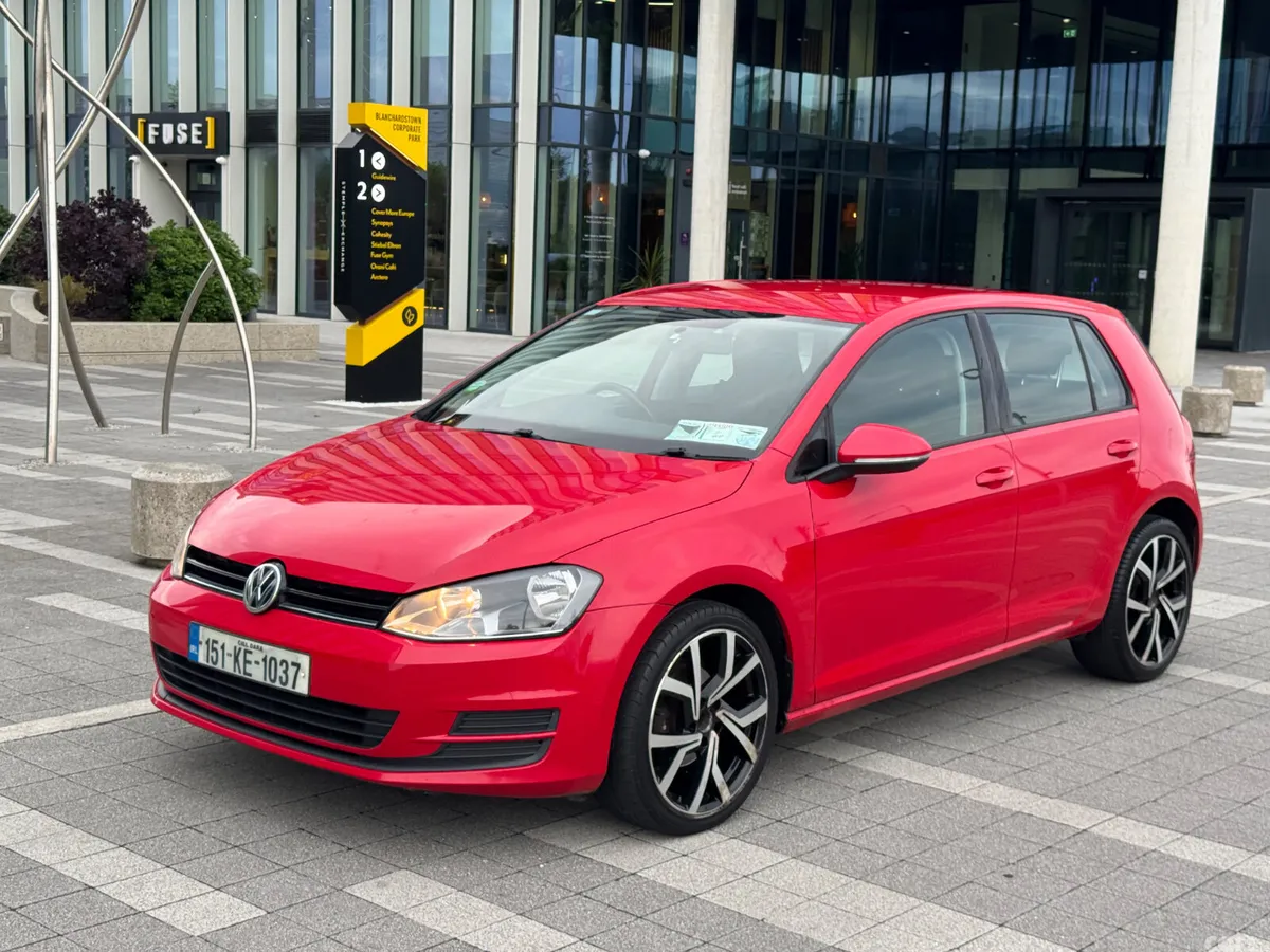 Volkswagen Golf Hatchback, Diesel, 2015, Red