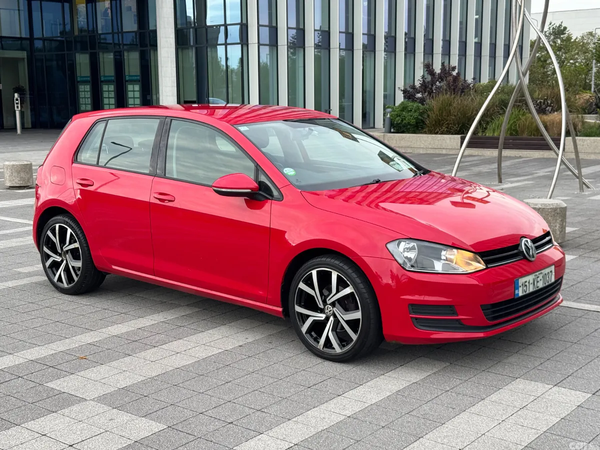 Volkswagen Golf Hatchback, Diesel, 2015, Red