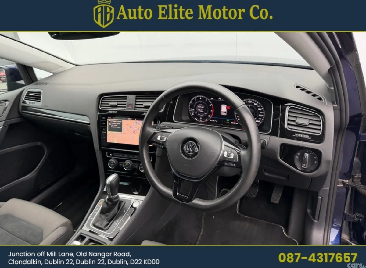 Volkswagen Golf Hatchback, Petrol, 2018, Blue