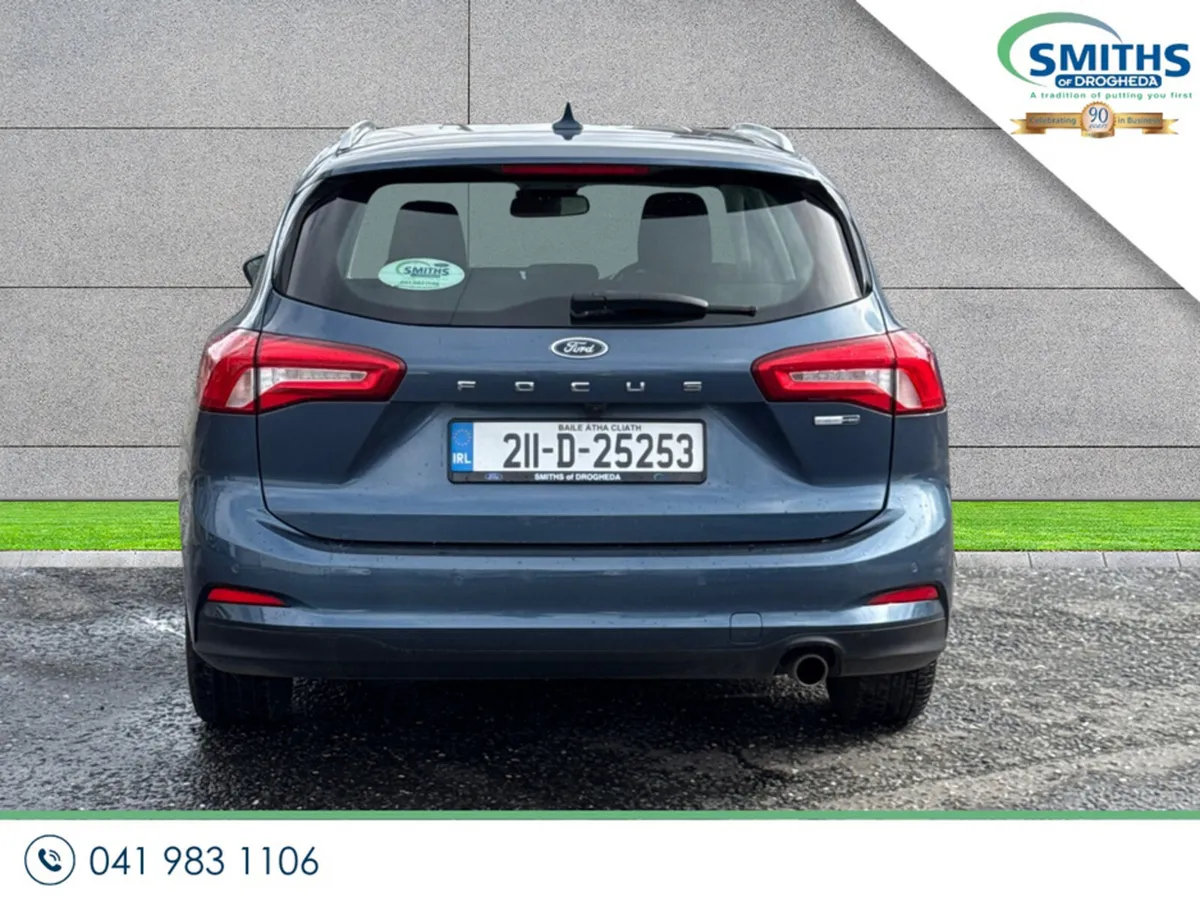 Ford Focus Estate, Petrol Hybrid, 2021, Blue