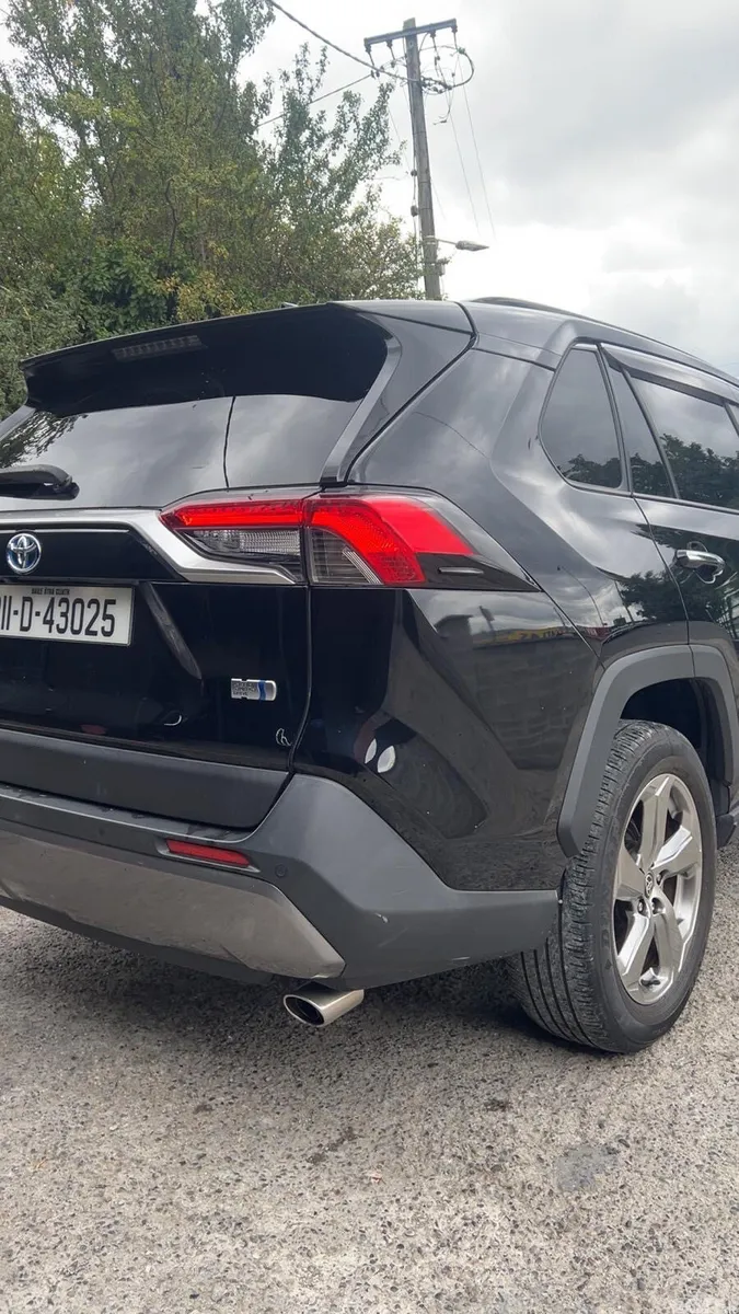 Toyota RAV4 SUV, Petrol Hybrid, 2021, Black