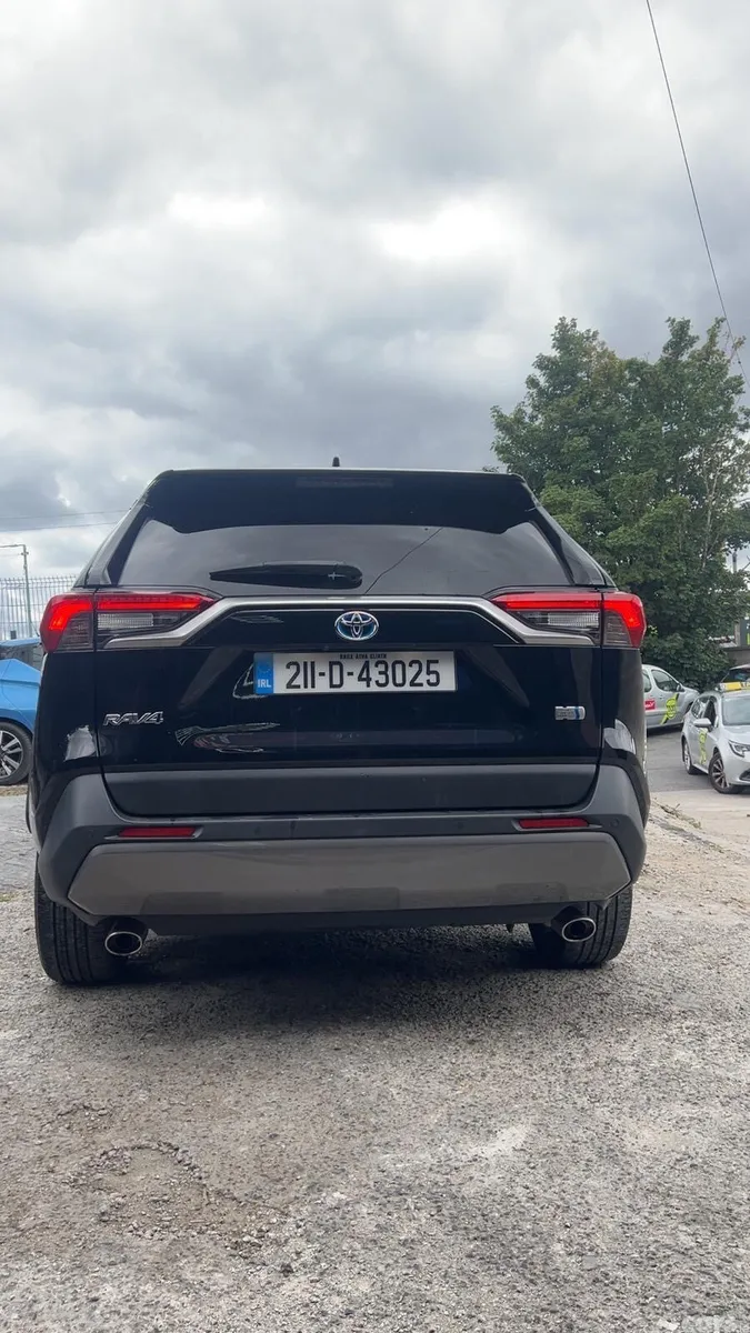 Toyota RAV4 SUV, Petrol Hybrid, 2021, Black