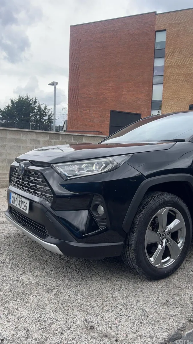Toyota RAV4 SUV, Petrol Hybrid, 2021, Black